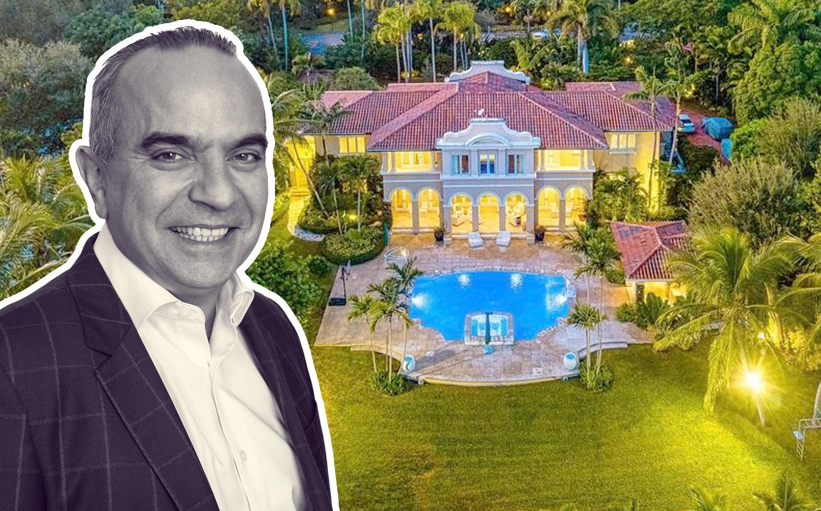 JRJ Group Founding Partner Roger Nagioff with his new property. (JRJ Group, Loweth Luxury Properties)