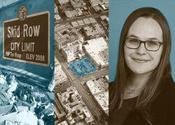 Downtown Women’s Center CEO Amy Turk. (Getty, Google Maps, DWC)