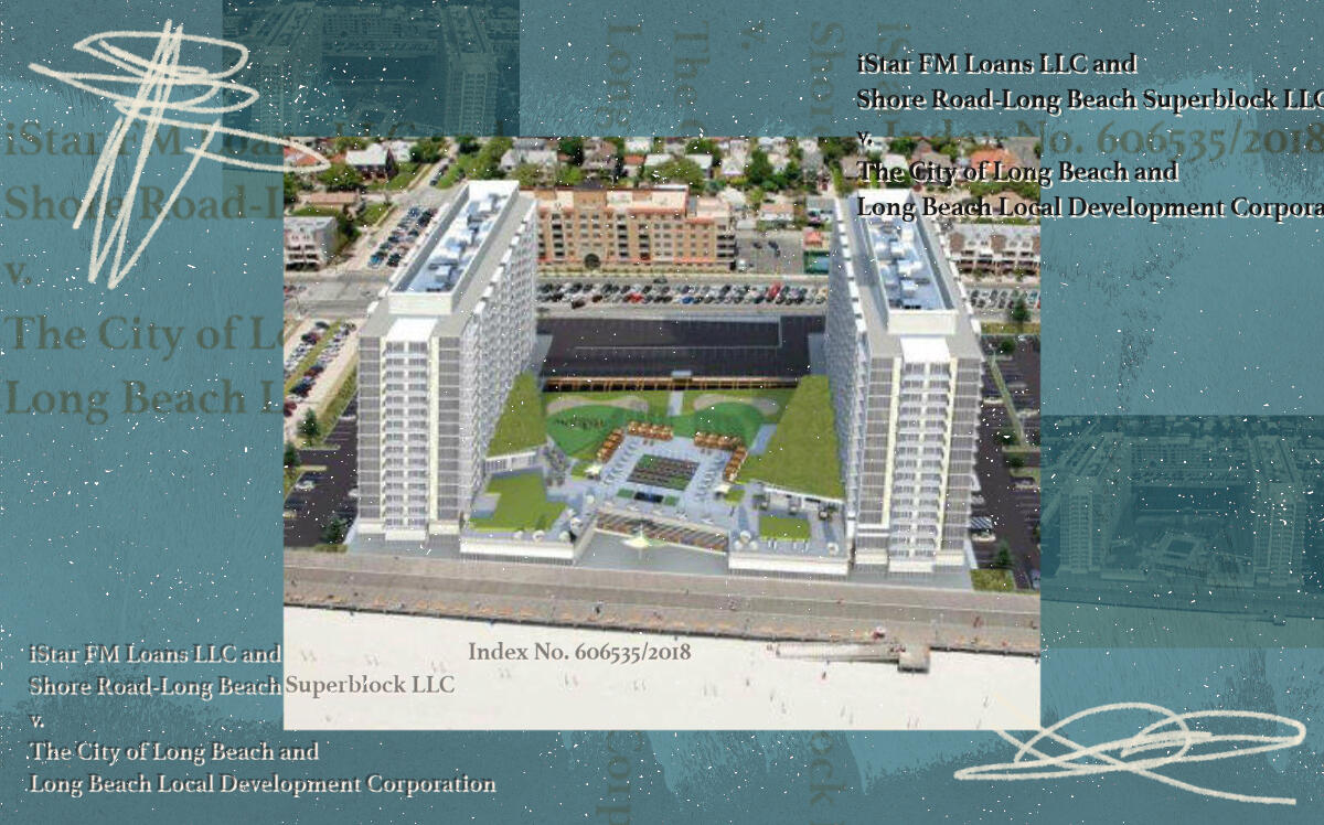Rendering of the proposed Superblock project (iStar, Long Beach City Council)