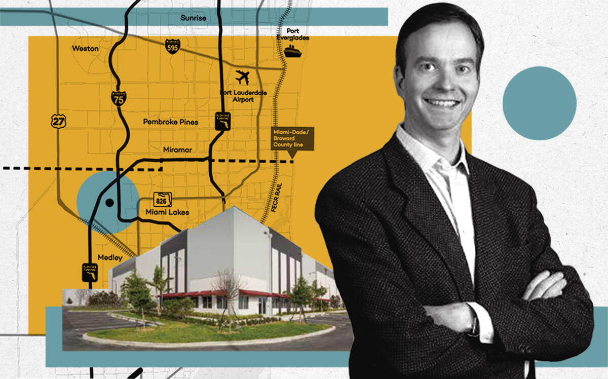 Terreno Realty CEO W. Blake Baird and Countyline Corporate Park