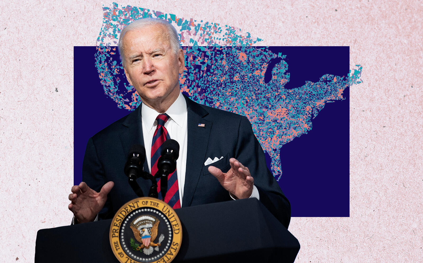 President Joe Biden (Getty, Education Next)