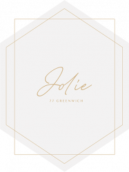 The new logo for Jolie on Greenwich.