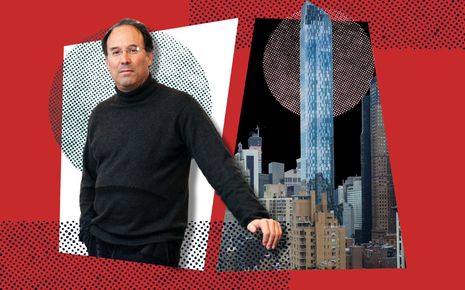 Extell's Gary Barnett and One57 (Getty)