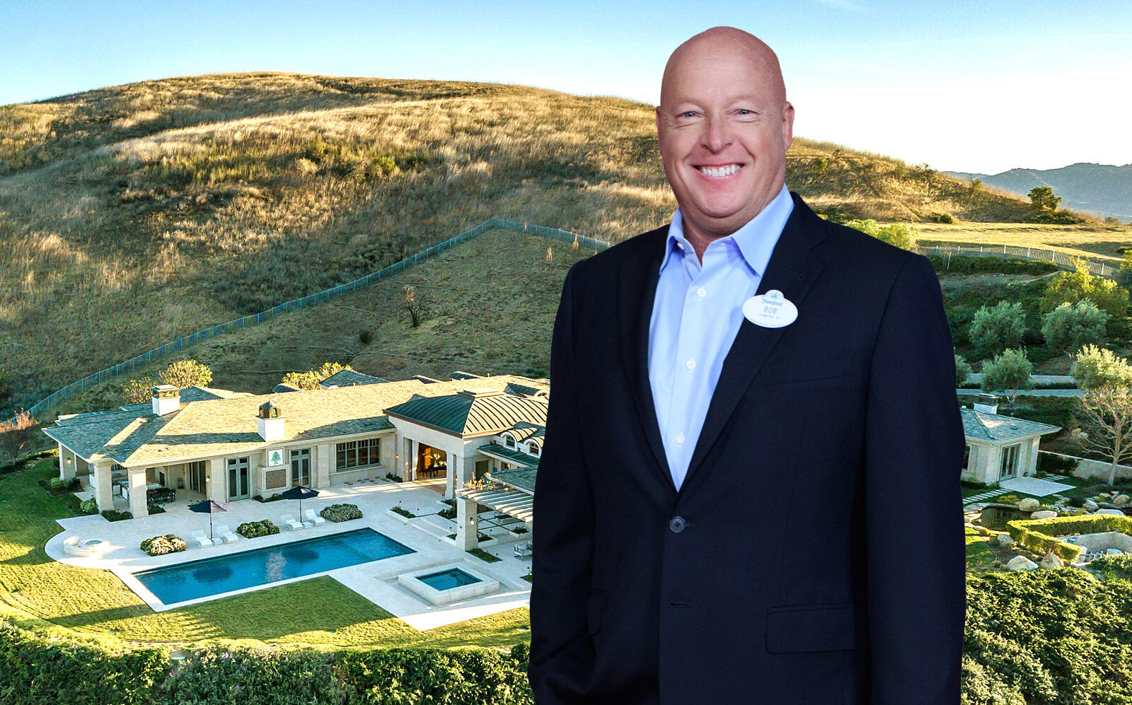 Disney CEO Bob Chapek buys a $13M estate after laying off thousands of employees. (Getty, Jordan Cohen)