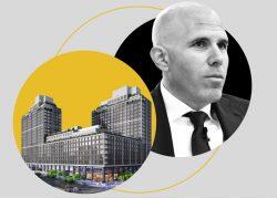 A rendering of 85 Jay Street and RXR Realty CEO Scott Rechler (Winick, Getty)