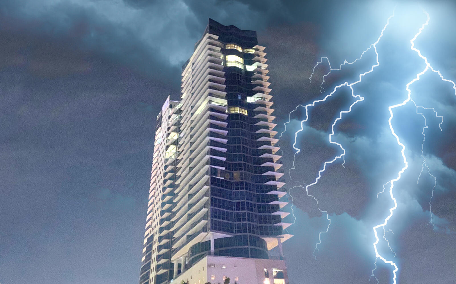 14 floors of The Setai Miami Beach have been without power for a week.