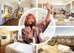 Phyllis Newman and her Central Park duplex. (Brown Harris Stevens, Getty)