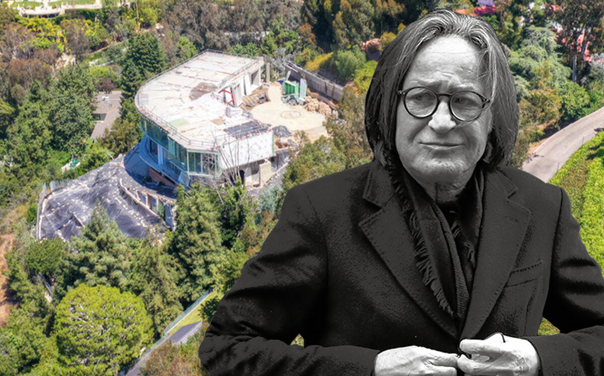 Mohamed Hadid and 901 Strada Vecchia Road (Getty, Redfin)