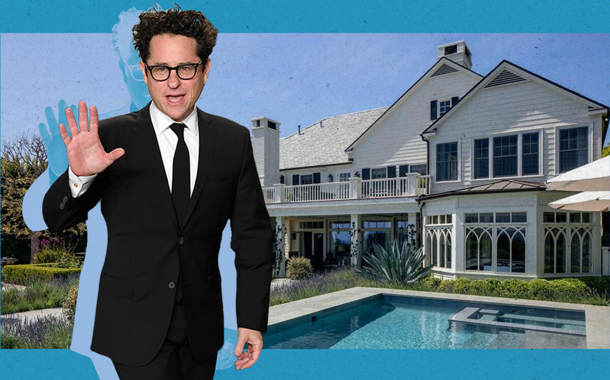 J.J. Abrams and the San Remo Drive home (Getty, Realtor)