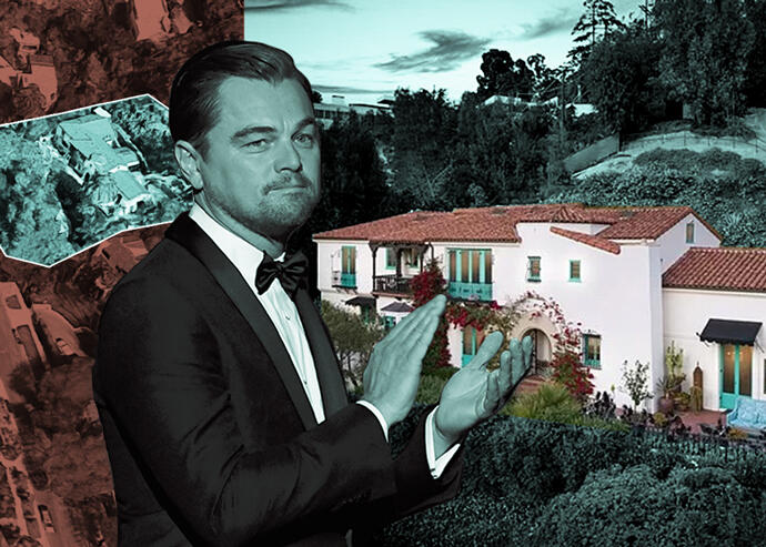 House & Home - Leonardo DiCaprio Snags $7.1M Spanish-Style Estate