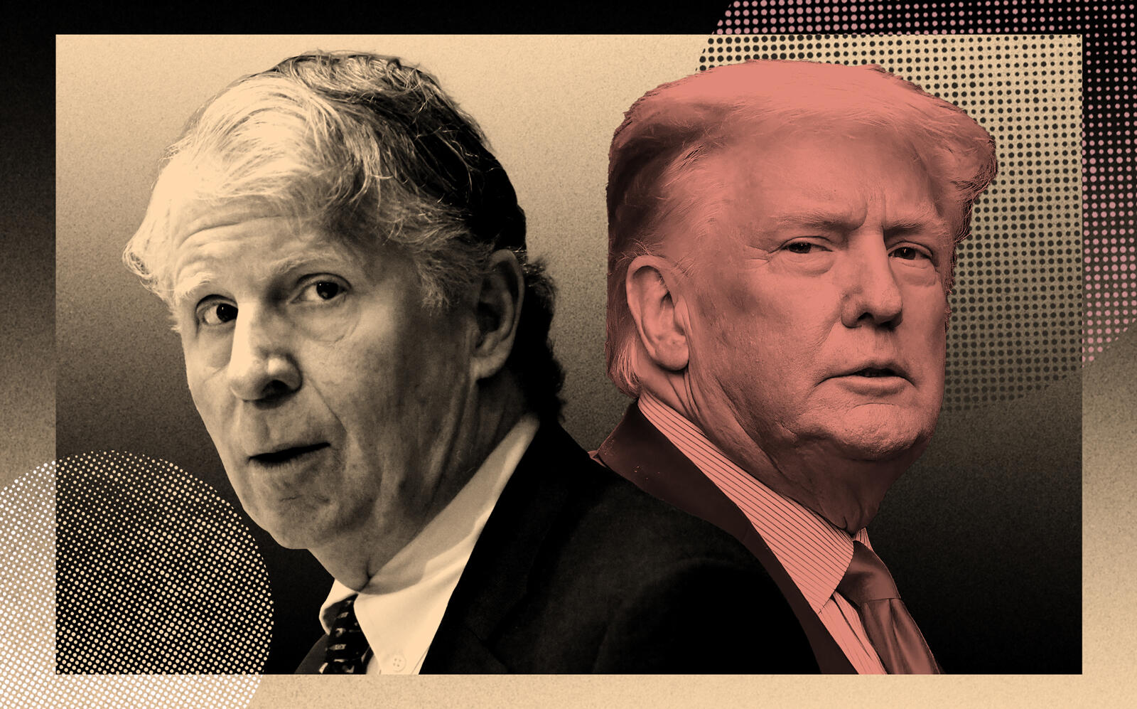 Manhattan District Attorney Cy Vance and Donald Trump (Getty)