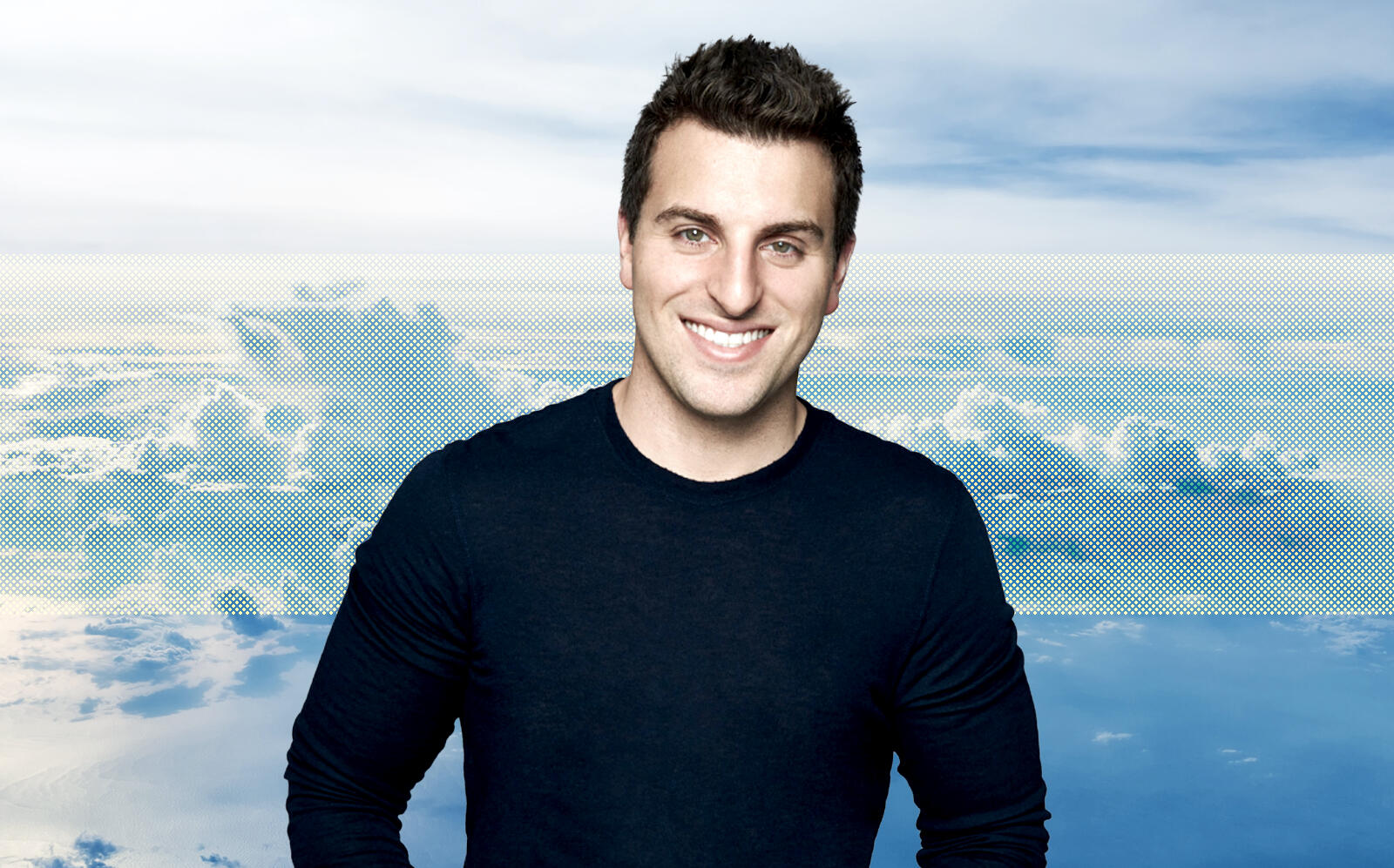 Airbnb CEO Brian Chesky. (Airbnb, Getty)
