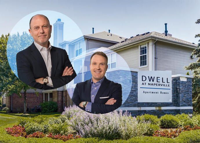 Redwood Capital Group co-founders David Carlson and Mark Isaacson. (Redwood Capital, Dwell)