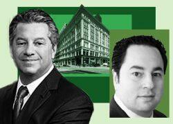 SL Green Realty CEO Marc Holliday, 635-641 Sixth Avenue and Spear Street Capital managing director Zachary Resnick (SL Green, LinkedIn)
