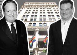 Ron Burkle and Andrew Zobler with The NoMad New York. (Google Maps, Getty)