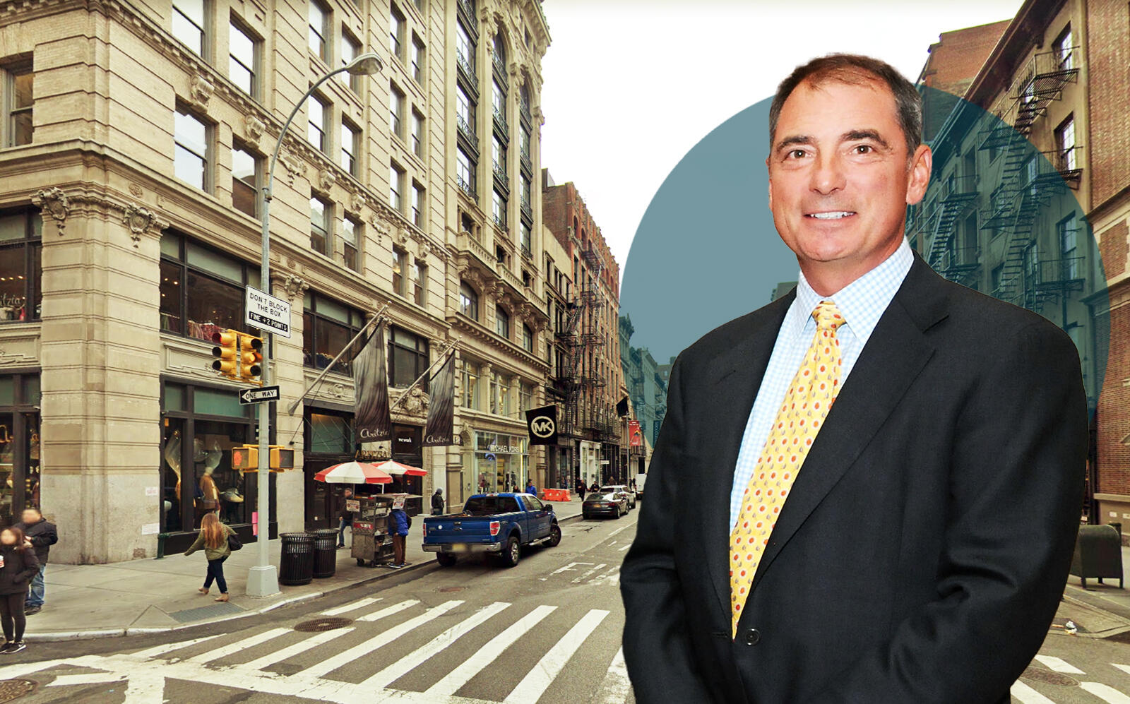 President & CEO of Northwood Investors with 520 and 524 Broadway. (Getty, Google Maps)