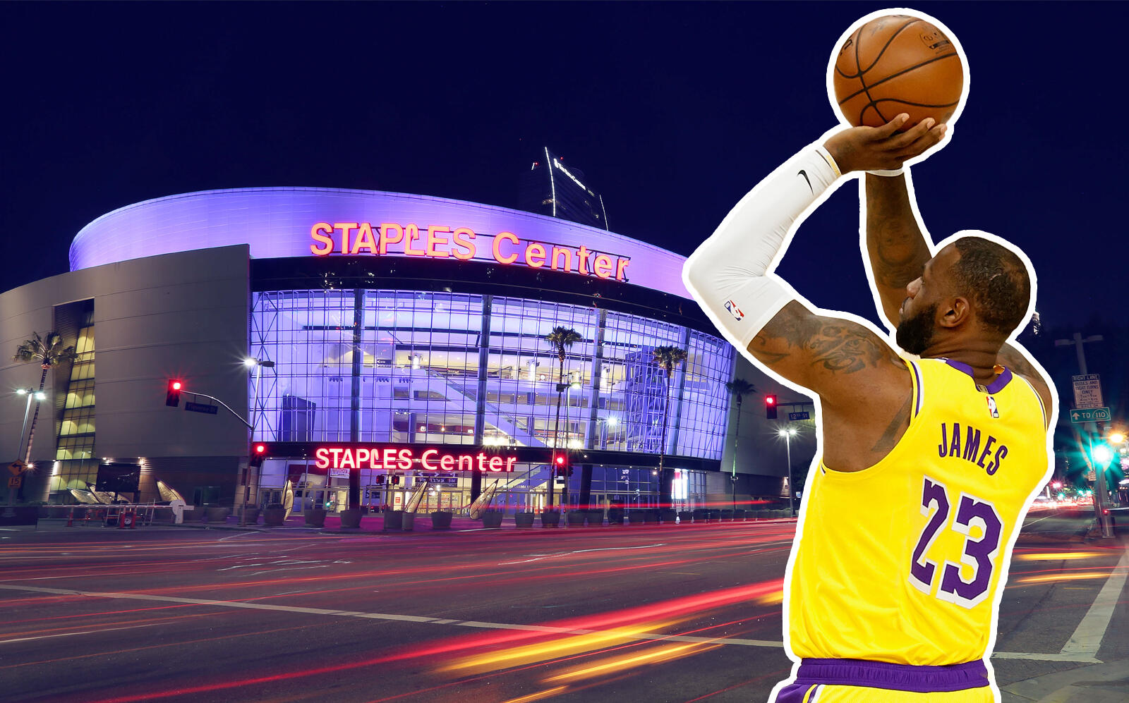 The new lease keeps the Lakers in the stadium through 2041. (Getty)