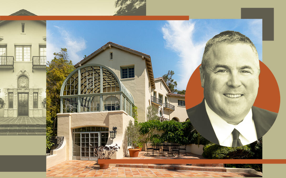 LA Dodgers co-owner Bobby Patton and the property (MLB, Compass)