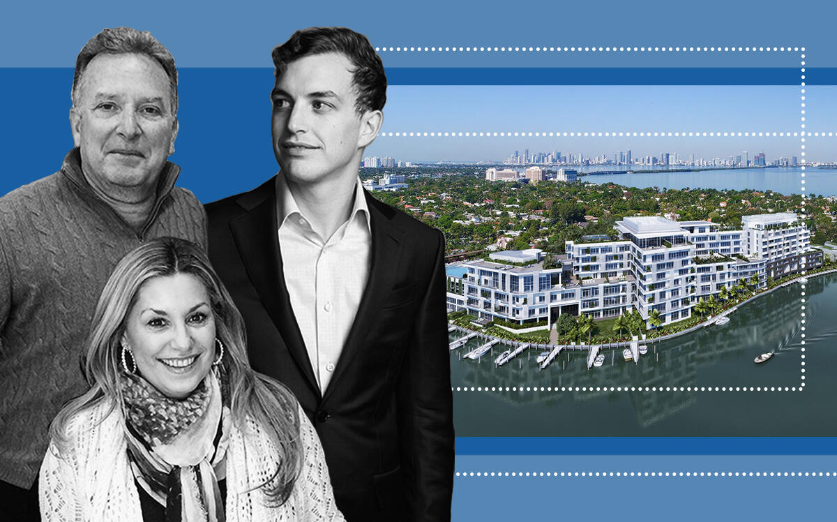 Steven, Lauren and Zach Witkoff with the Ritz-Carlton Residences, Miami Beach (Getty, Witkoff, Ritz Carlton)