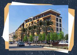 Rendering of the project (Triangle Culver City)
