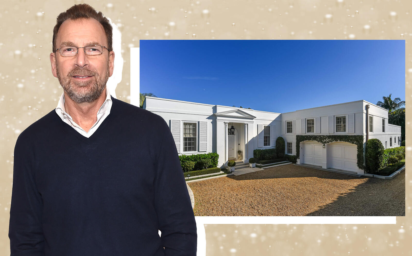 Edgar Bronfman Jr. and his Palm Beach home (Getty, 200 Regents / Sotheby's)