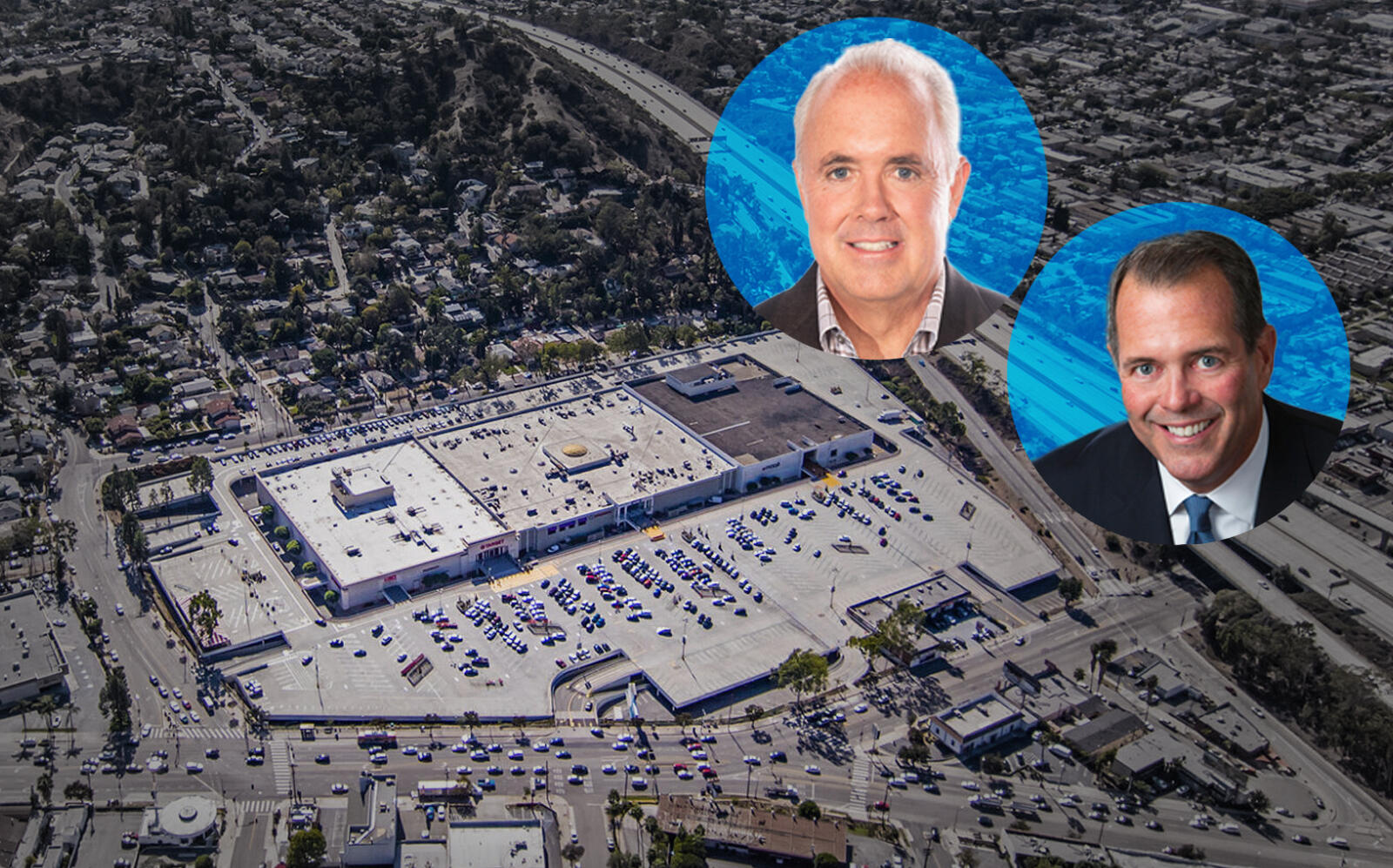 Eastern Real Estate — led by Brian Kelly and Daniel Doherty, above — and Atlas Capital Group acquired Eagle Rock Plaza (Eastern Real Estate)