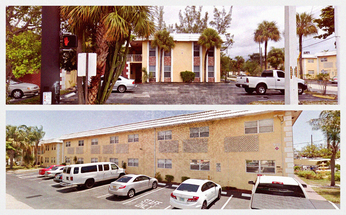 1007 West Prospect Road in Fort Lauderdale and 999 West Prospect Road in Oakland Park