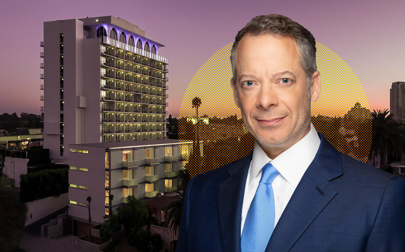 Braemar Hotels & Resorts Chairman Monty Bennett with Mr. C Beverly Hills. (Ashford, Mr. C)