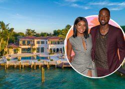 Dwyane Wade, Gabrielle Union sell waterfront Miami Beach estate for $22M