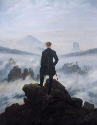 Caspar David Fredreich, Wanderer Above the Sea of Fog. 1818