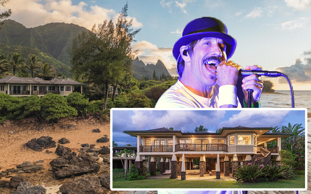 Red Hot Chili Peppers’ Anthony Kiedis asks $10M for Hawaii retreat