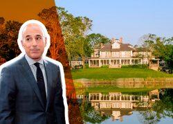 Matt Lauer exposes Hamptons estate to the market