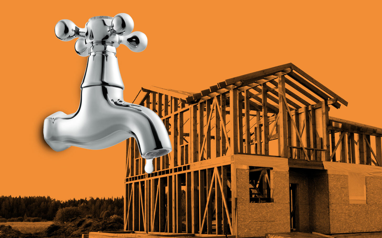 Towns and cities have begun restricting housing construction to save their supply of H2O. (iStock)