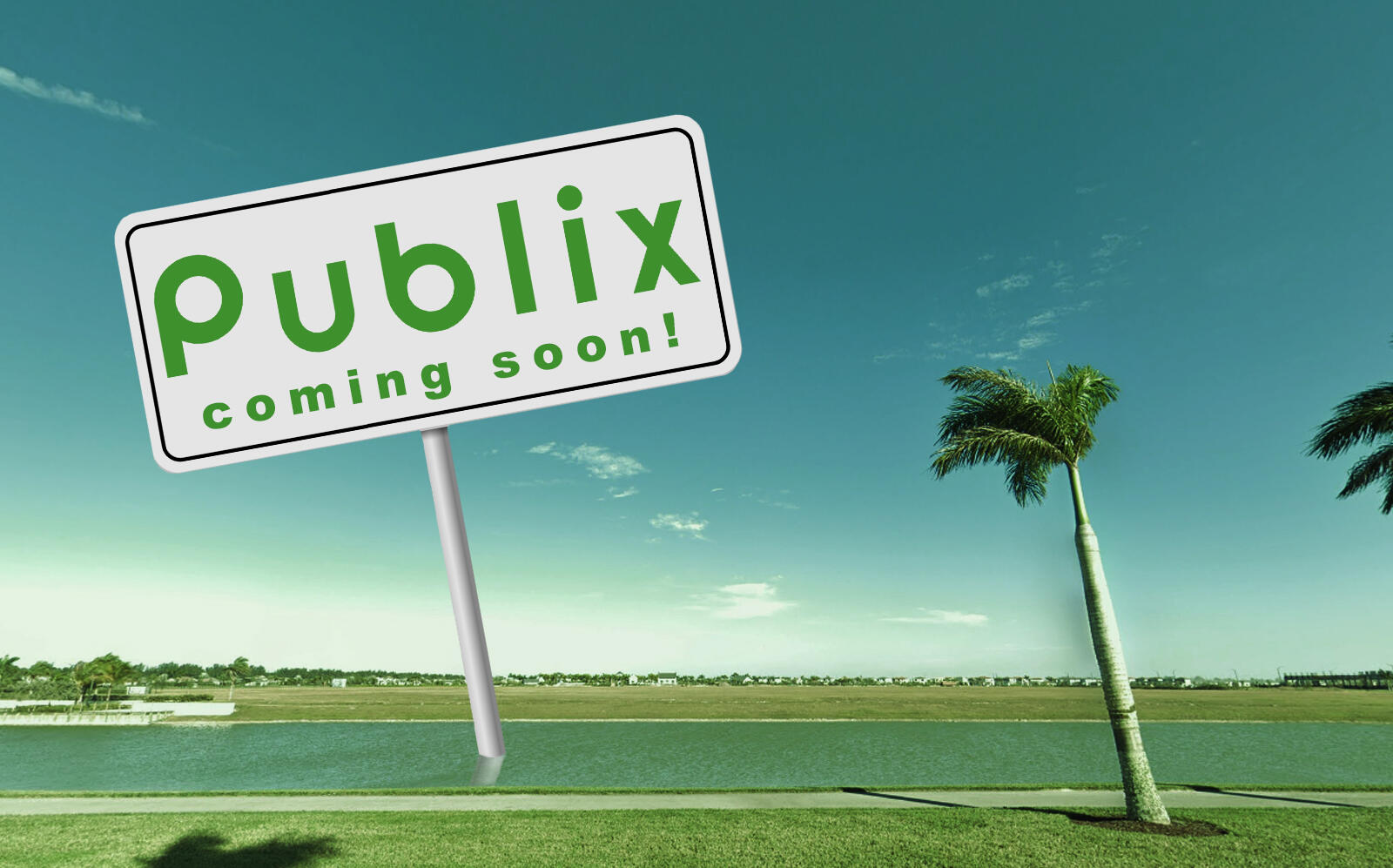 Publix at Westlake Plaza will be on the west side of Seminole-Pratt Whitney Road between Town Center Parkway and Persimmon Boulevard (Google Maps)