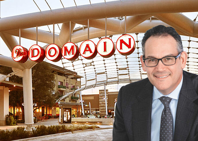 The Domain in Austin with Simon Property Group CEO David Simon (Simon Property)