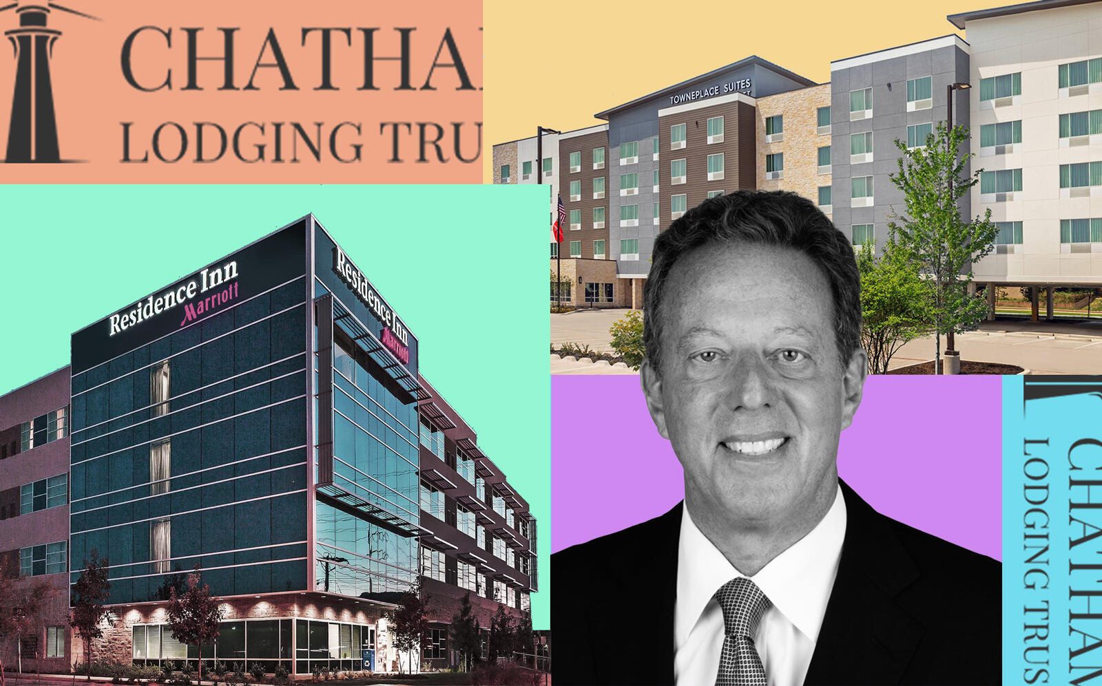 Residence Inn Austin Northwest, TownePlace Suites Austin Northwest and Chatham Lodging Trust CEO Jeffrey Fisher (Marriott, Chatham Lodging Trust)