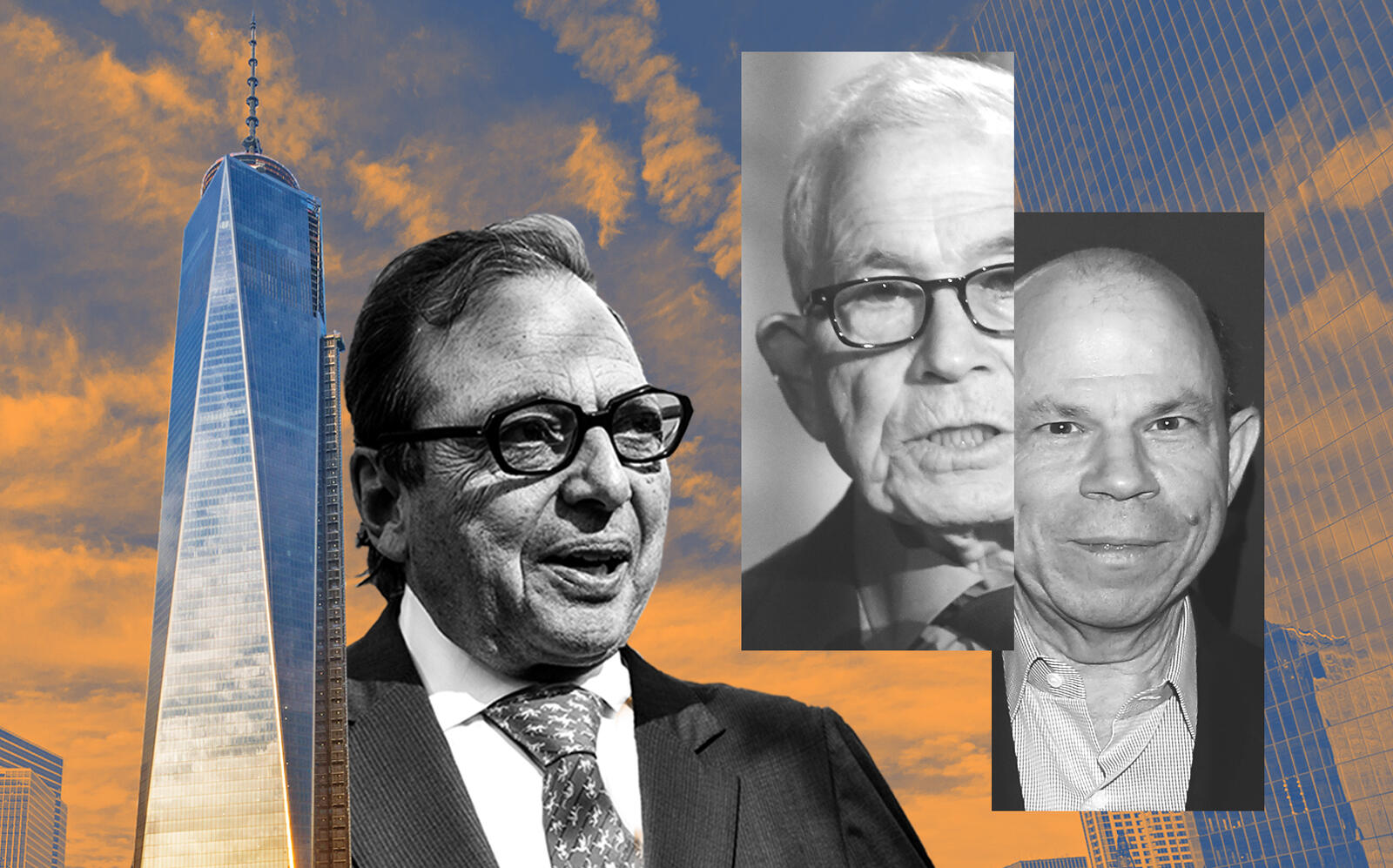 From left: One WTC, Douglas Durst, Donald and Steven Newhouse (iStock, Getty)