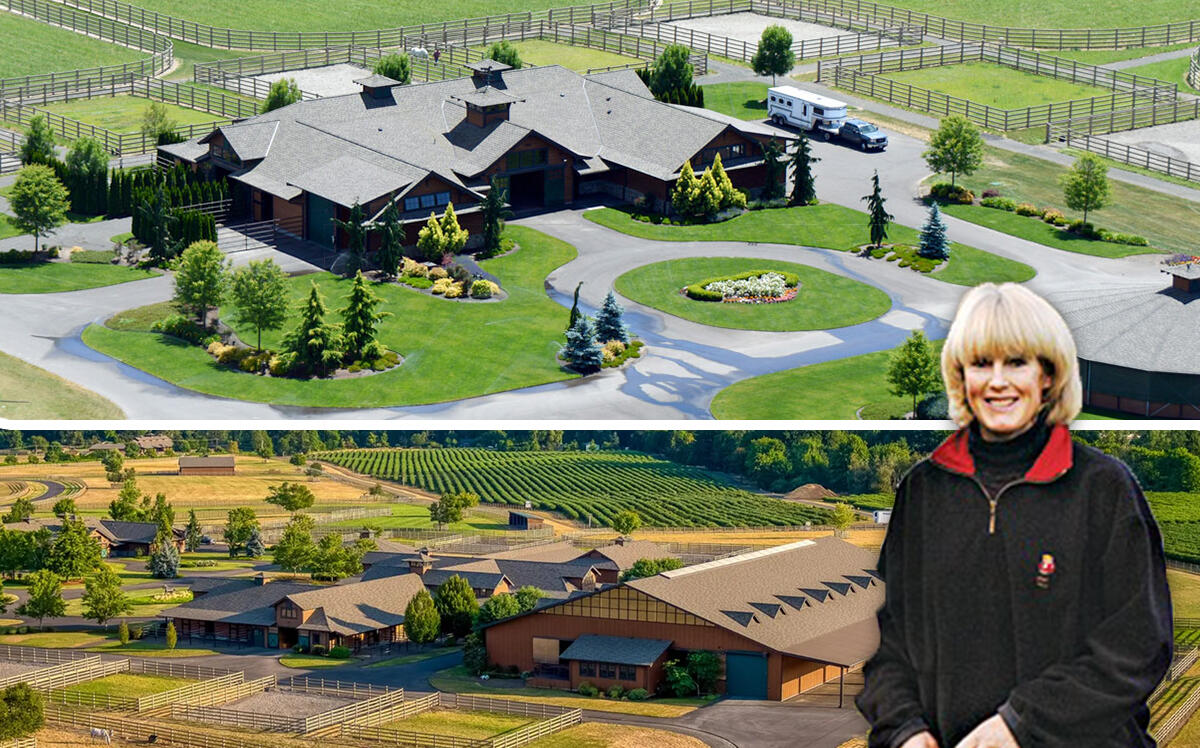Barb Ellison, ex-wife of Larry, lists 200-acre equestrian ranch for $20M