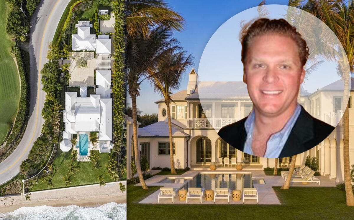 Clark Beaty sells oceanfront Palm Beach spec mansion for $64M