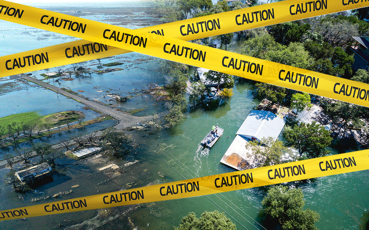 Rising sea levels could cause flooding and threaten coastal home values. (iStock)