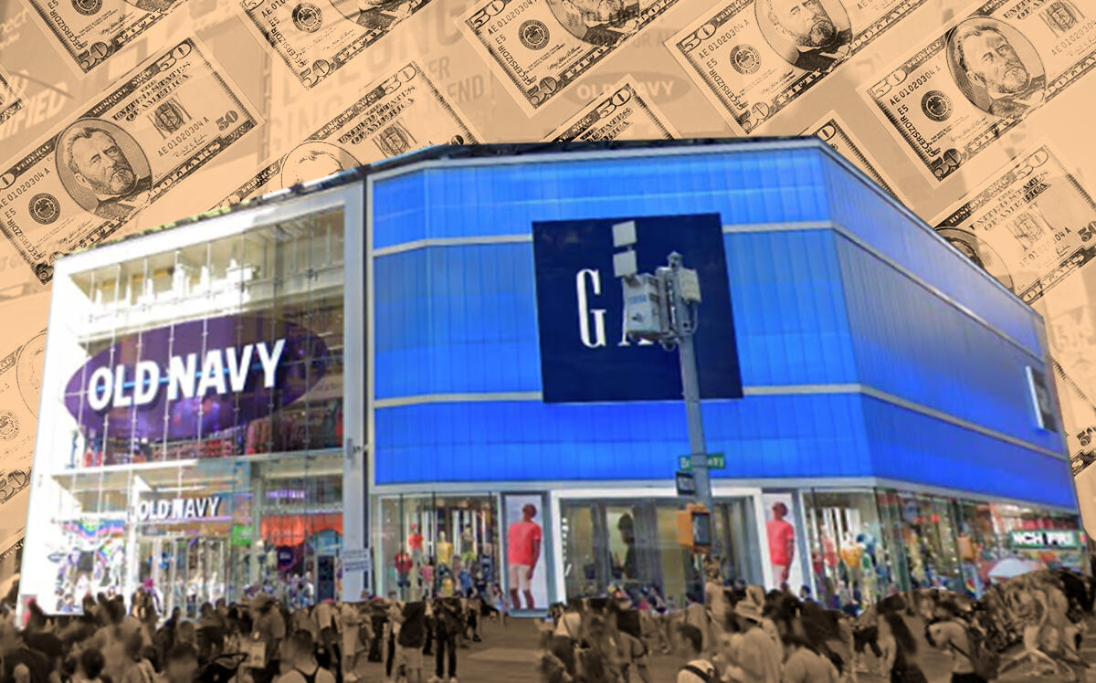 Gap ordered to pay millions in back rent at Times Square flagship