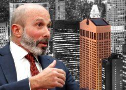 550 Madison Avenue and Chubb Group CEO Evan Greenberg (Getty, 550 Madison)