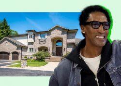 Scottie Pippen and the Highland Park mansion (Getty, Berkshire Hathaway)