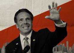 Gov. Andrew Cuomo (Getty, Photo Illustration by The Real Deal)