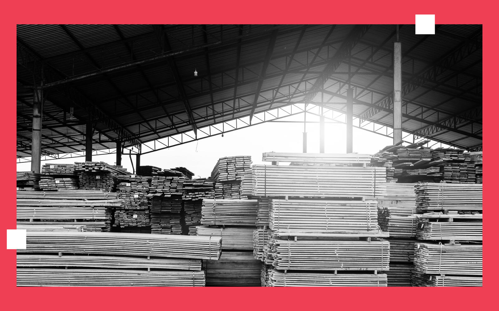 The lumber roller coaster ride continues, with nearly half of manufacturers and dealers now claiming excess inventory after shortage earlier this year. (iStock)