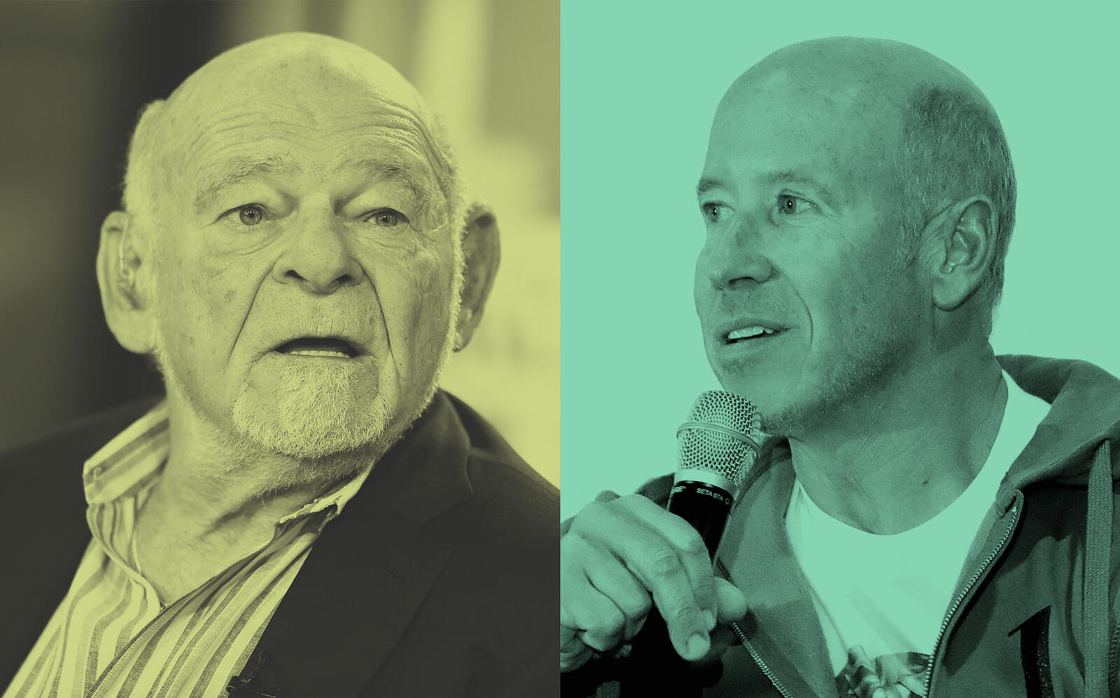 Equity Founder Sam Zell and Starwood CEO Barry Sternlicht (Getty)