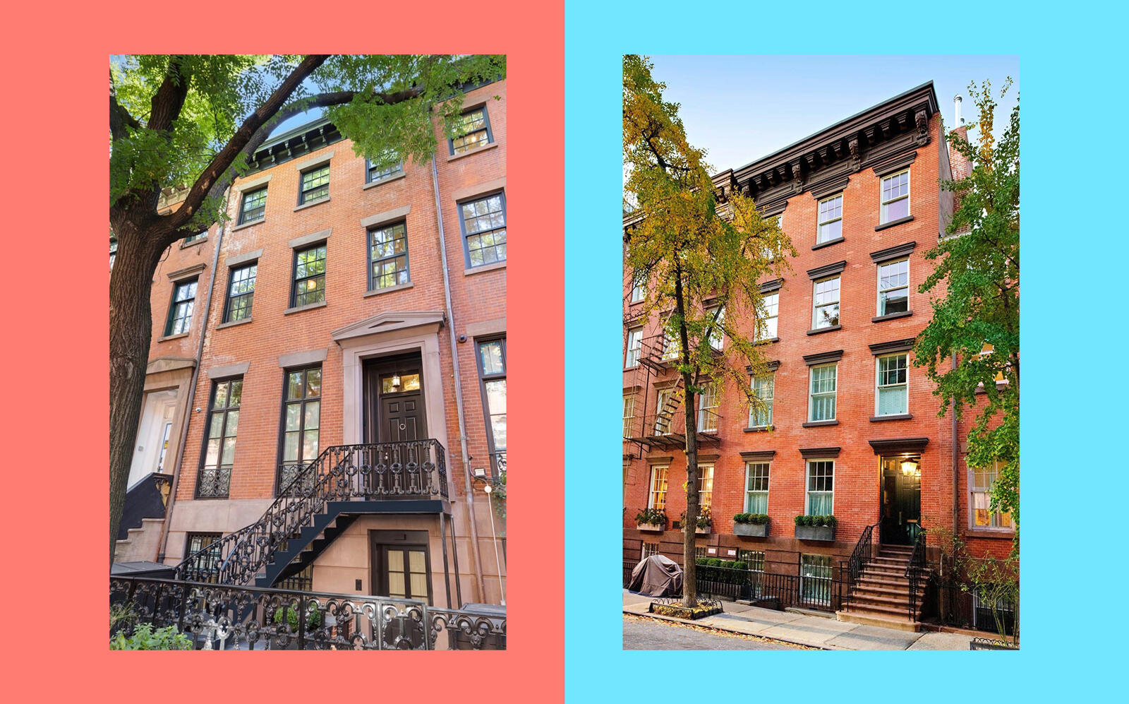 30 Grove Street and 79 Horatio Street (Isaacs Ganz Real Estate, Sotheby's)