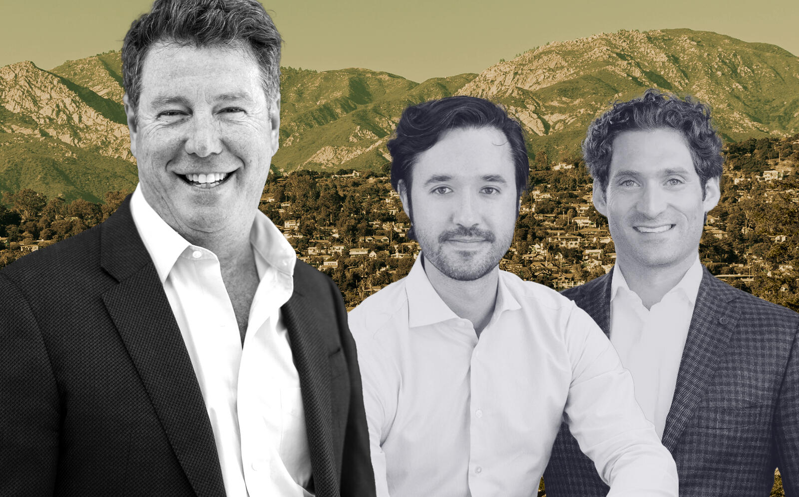 Nick Segal and Avenue 8 co-founders Michael Martin and Justin Fichelson (Segal, Avenue 8)