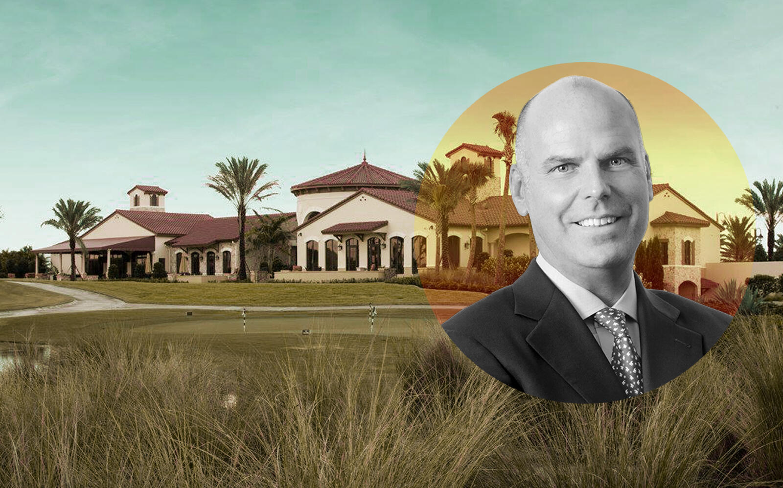 Toll Brothers chairman and CEO Douglas C. Yearley, Jr. with Jupiter Country Club (Toll, Facebook via Jupiter Country Club)