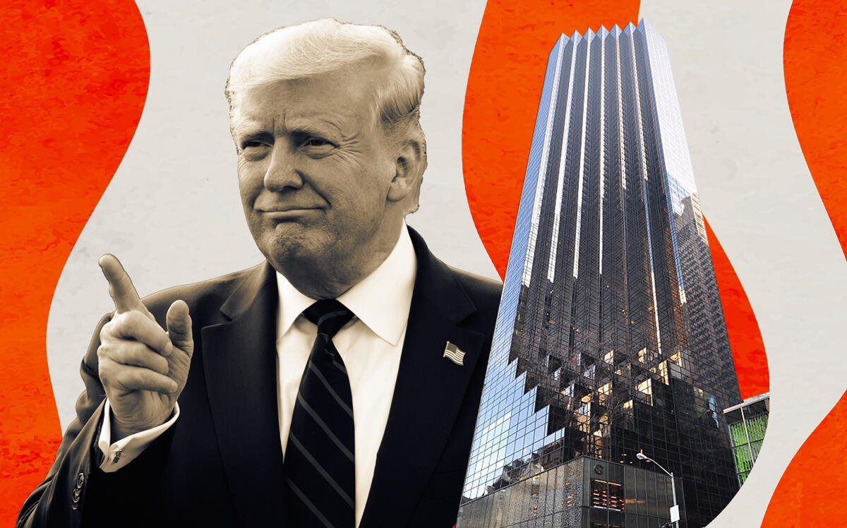 Donald Trump and Trump Tower at 725 5th Avenue (Getty, Jorge Láscar/Wikimedia)